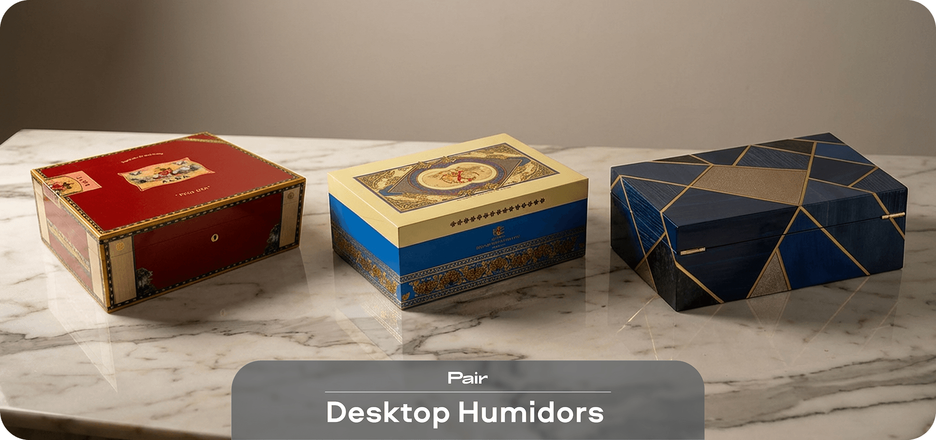 Desktop Humidors