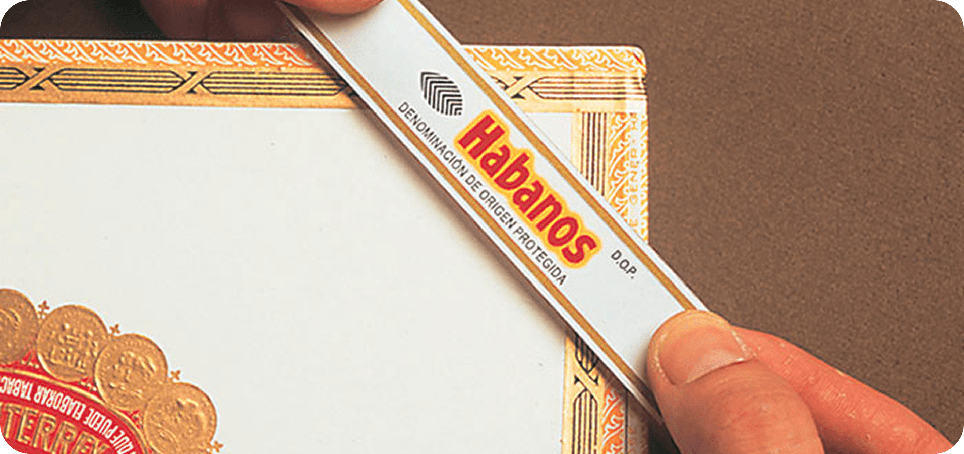Official Habanos S.A. side sticker