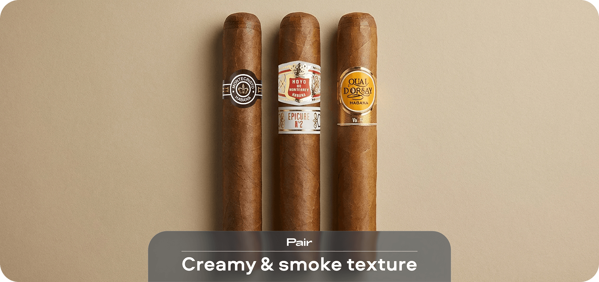 Creamy smoke texture